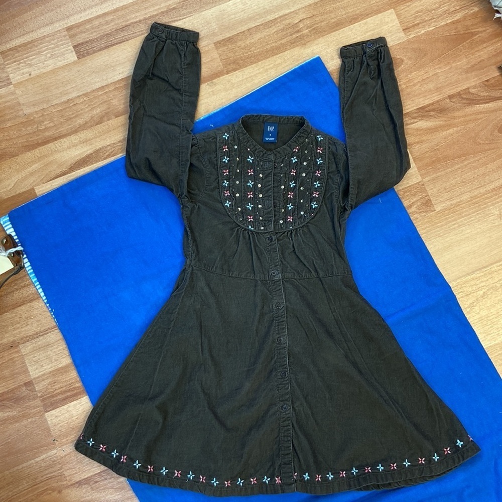 Gap Brown Corduroy Dress size small